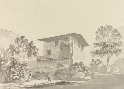 Kylässä lähellä Tassisudonia [Tashicho Dzong] tekijältä Samuel Davis