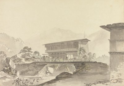 Lähellä Tassisudonia [Tashicho Dzong] tekijältä Samuel Davis