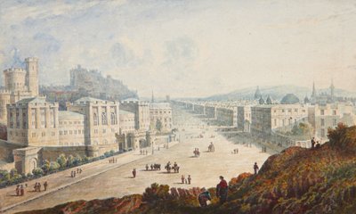 Näkymä Edinburghiin tekijältä Samuel Dukinfield Swarbreck