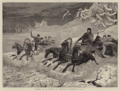 Piknikille menossa Venäjälle, Friendly Race tekijältä Samuel Edmund Waller