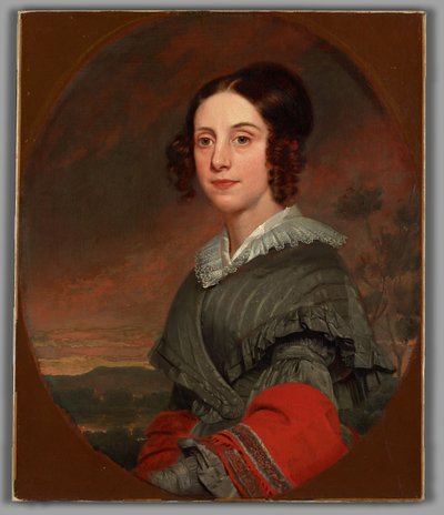 Cornelia Ann Hillhouse (o.s. Cornelia Ann Lawrence, 1802-1874) tekijältä Samuel Finley Breese Morse