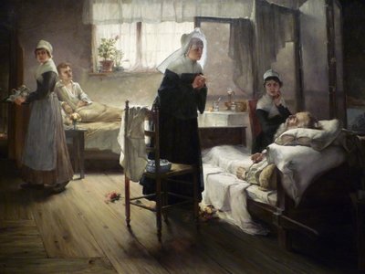 Evangeline löysi naisensa sairaalaan tekijältä Samuel G. Richards