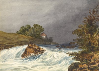 Joen kohtaus talon kanssa tekijältä Samuel H. Owen