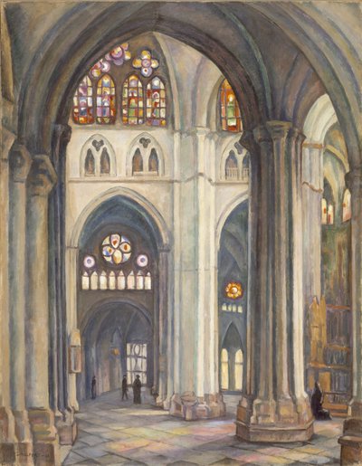Toledon katedraali, 1916 tekijältä Samuel Halpert