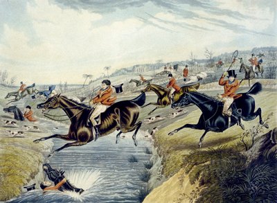 Grand Leicestershire Fox Hunt, levy 2, kaiverrus Charles Hunt tekijältä Samuel Henry (after) Alken