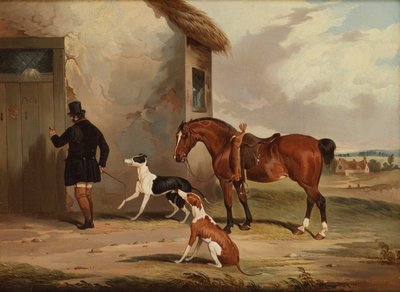 Kurssi: Paluu (öljy kankaalle) tekijältä Samuel Henry Alken