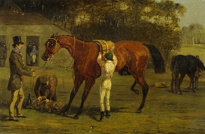 Satula (öljy kankaalle) tekijältä Samuel Henry Alken