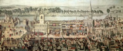 Kuningas Edward VI:n kruunauskulkue vuonna 1547 tekijältä Samuel Hieronymous Grimm