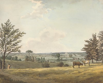 Englefield House, Berkshire tekijältä Samuel Hieronymus Grimm
