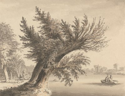 Thamesilla Barnesissa tekijältä Samuel Hieronymus Grimm