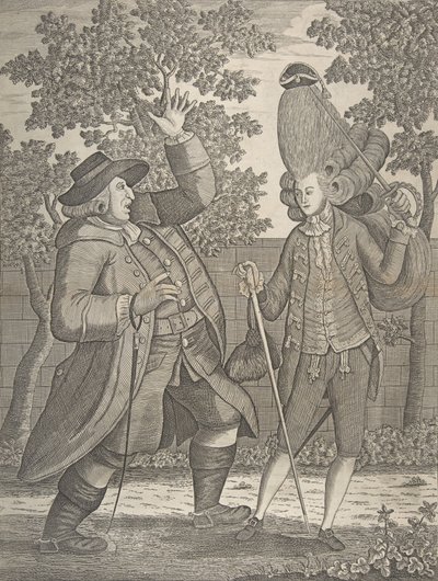 Hyvää päivää, onko tämä minun poikani Tom, n. 1773. tekijältä Samuel Hieronymus Grimm