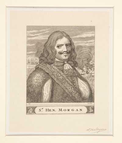 Sir Henry Morganin muotokuva tekijältä Samuel Hollyer
