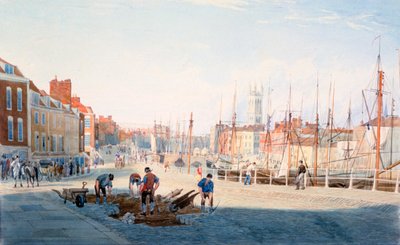 St Augustines Parade, Bristol, 1810 tekijältä Samuel Jackson