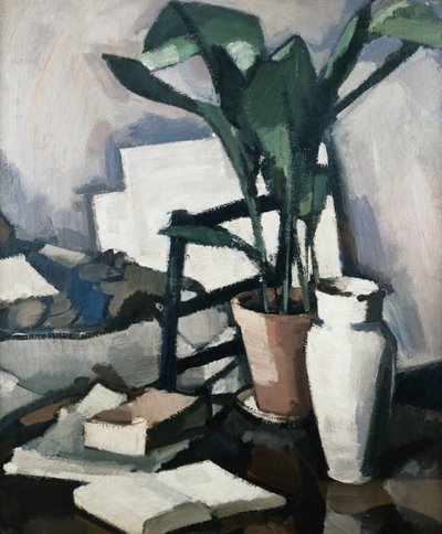 Aspidistra, c. 1924 tekijältä Samuel John Peploe