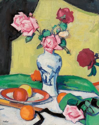 Ruusut, 1920-luvun alku tekijältä Samuel John Peploe