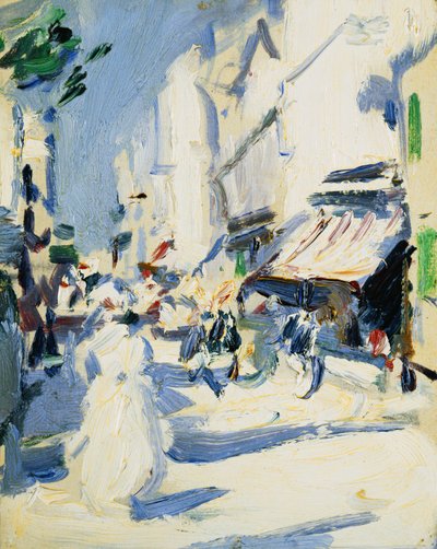Katu Pariisissa, n. 1907 tekijältä Samuel John Peploe