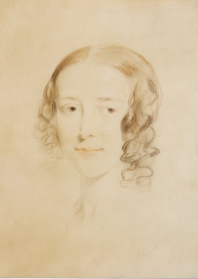 Frances Elizabeth Dickens (Fanny Burnett), 1836 (pastelli & värikynä paperille) tekijältä Samuel Laurence