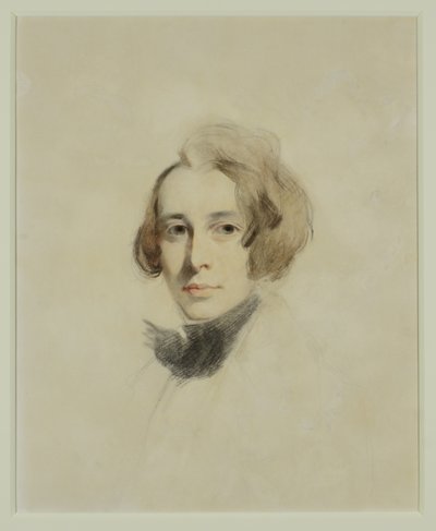 Alustava luonnos Charles Dickensistä, 1837 tekijältä Samuel Laurence