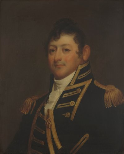 Kommodore Isaac Hull (1773-1843) (kopio Gilbert Stuartin mukaan) tekijältä Samuel Lovett Waldo