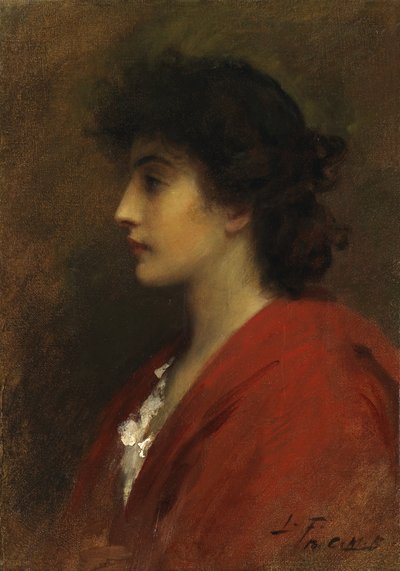 Venetsialainen tyttö tekijältä Samuel Luke Fildes