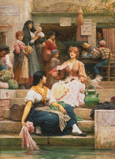 venetsialaiset tekijältä Samuel Luke Fildes