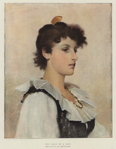 Tytön pää tekijältä Samuel Melton Fisher
