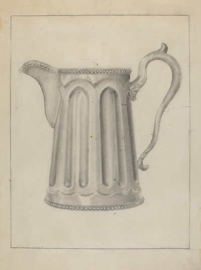 Pewter Creamer tekijältä Samuel O. Klein