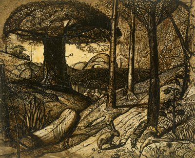 Varhainen aamu, 1825 tekijältä Samuel Palmer