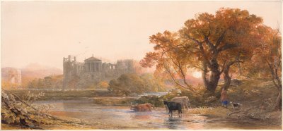 Ilta Italiassa – Deserted Villa tekijältä Samuel Palmer