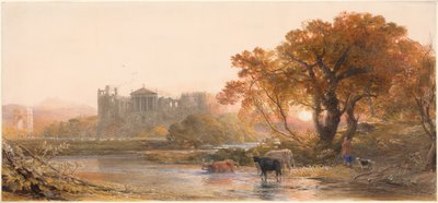 Ilta Italiassa – Deserted Villa tekijältä Samuel Palmer