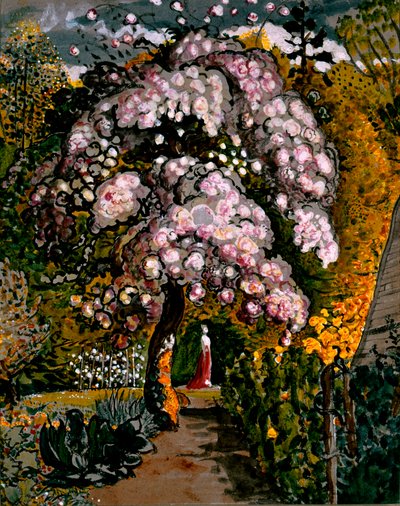 Samuel Palmerin Shoreham Gardenissa tekijältä Samuel Palmer