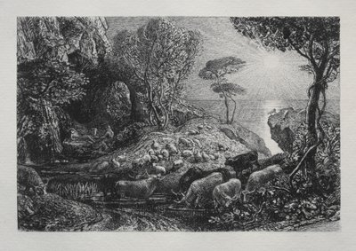 Moeris ja Galatea tekijältä Samuel Palmer