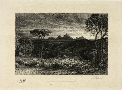 Taitteen avaaminen tekijältä Samuel Palmer