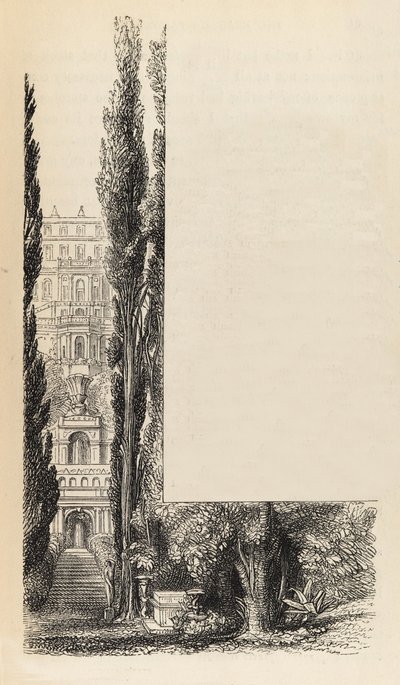 Kuvia Italiasta, 1846. tekijältä Samuel Palmer