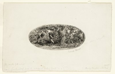 Pulloinen Bacchus tekijältä Samuel Palmer