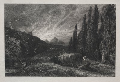 Varhainen kyntäjä tekijältä Samuel Palmer