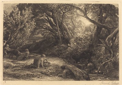 Elämän aamu tekijältä Samuel Palmer