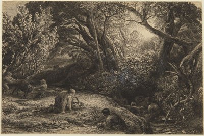 "Elämän aamu" tekijältä Samuel Palmer