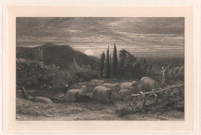 Nouseva Kuu tekijältä Samuel Palmer