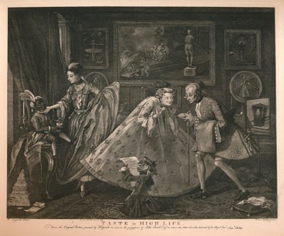 "Taste in High Life", 1798 tekijältä Samuel Phillips