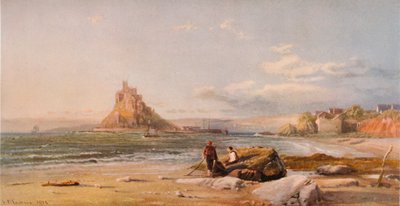 St. Michaels Mount, Cornwall, 1878 tekijältä Samuel Phillips Jackson