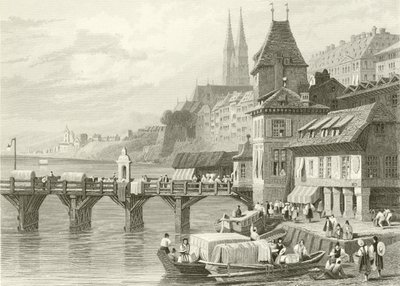 Basel, Reinin rannalla tekijältä Samuel Prout