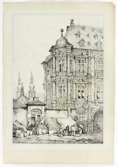 Martinsburgin linna, Mainz tekijältä Samuel Prout