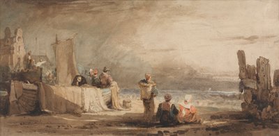 Figuurit rannalla tekijältä Samuel Prout