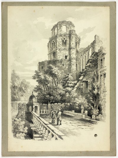 Castell de Heidelberg finlandès tekijältä Samuel Prout