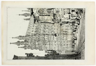 Kaupungintalo, Leuven tekijältä Samuel Prout