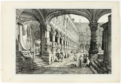 Prinssin palatsi, Liege tekijältä Samuel Prout
