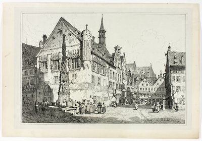 Rath House, Ulm tekijältä Samuel Prout