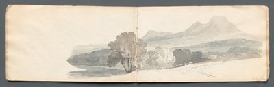 Luonnoskirja: Eildon Hills tekijältä Samuel Prout