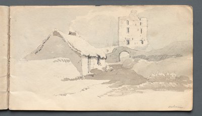 Luonnoskirja: Norham, 1814. tekijältä Samuel Prout